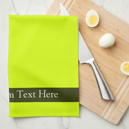 Hellgrün Geschirrtuch (Viertel Falte)