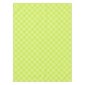 Hellgrün kariert tischdecke (Vorderseite)