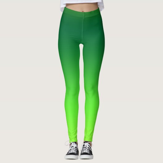 Hellgrün Leggings (Vorderseite)