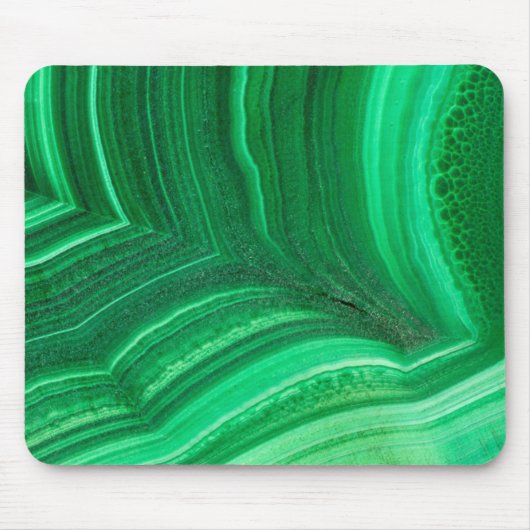 Hellgrün Malachite Mineral Mousepad (Vorne)