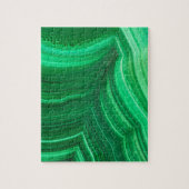 Hellgrün Malachite Mineral Puzzle (Vertikal)