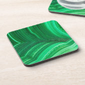 Hellgrün Malachite Mineral Untersetzer (Linke Seite)