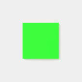 Hellgrün Post-it Klebezettel (Vorderseite)