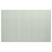 Hellgrün / Rot / Weiß Kariert Stoff (Fat Quarter (45,7 x 55,9 cm))