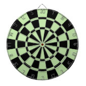 Hellgrün und schwarz dartscheibe (vorne)