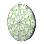 Hellgrün und weiß dartscheibe (Vorderseite rechts)