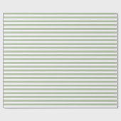 Hellgrün und weiße Streifen Geschenkpapier (Flach)