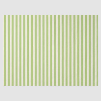 Hellgrün vintage Ticking Stripe Farmhouse Seidenpapier