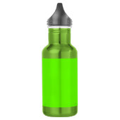 Hellgrün (Vollfarbe) Edelstahlflasche (Links)