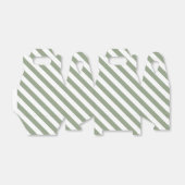 Hellgrün-weiß gestreift geschenkschachtel (Ungefaltet)