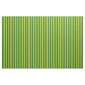 Hellgrüne, dunkelgrüne und braune Streifen Stoff (Yard (91,4 cm))
