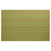 Hellgrüne, dunkelrote und grüne farbige Streifen Stoff (Fat Quarter (45,7 x 55,9 cm))