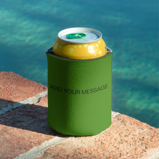 Hellgrüne Einheitsfarbe Dosenkühler (In Situ Pool)