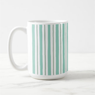 Hellgrüne Farbstrich-Stil  Kaffeetasse