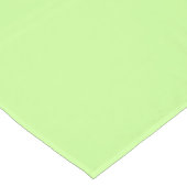 Hellgrüne feste Farbe Tischdecke (Schrägansicht)