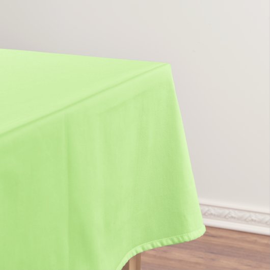 Hellgrüne feste Farbe Tischdecke (Beispiel)