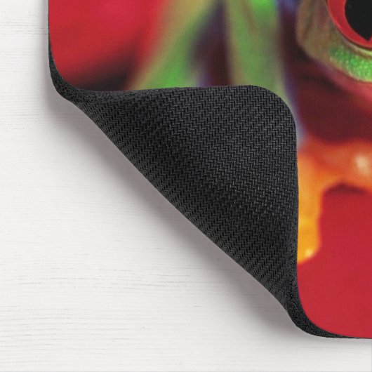 Hellgrüne Frosch-Mäusematte Mousepad (Ecke)