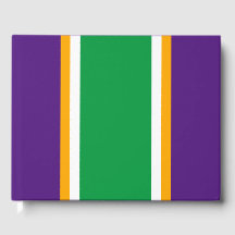 Hellgrüne, gelbgelbe Lila Streifen