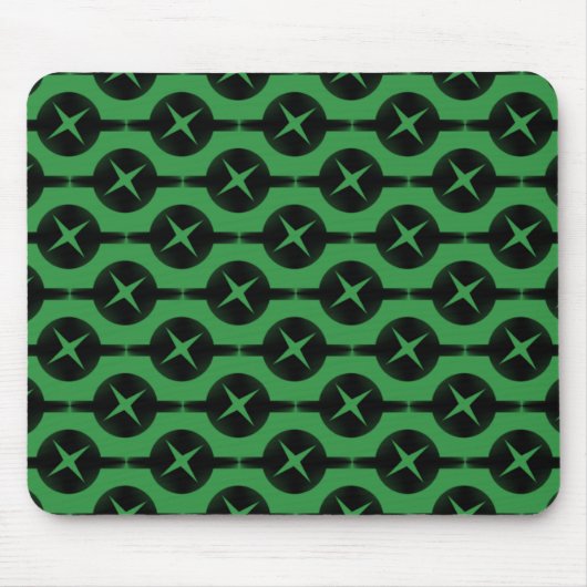 Hellgrüne, gelegentlich auftretende Kreise Mousepa Mousepad (Vorne)