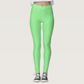Hellgrüne Leggings (Vorderseite)