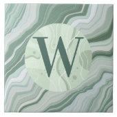 Hellgrüne Marmorplatte Fliese (Vorderseite)