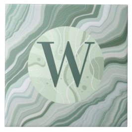 Hellgrüne Marmorplatte Fliese