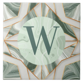 Hellgrüne Marmorplatte Fliese