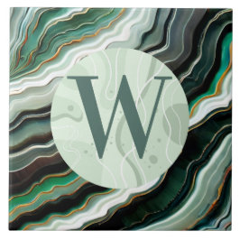 Hellgrüne Marmorplatte Fliese