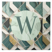 Hellgrüne Marmorplatte Fliese (Vorderseite)