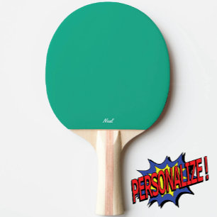 Hellgrüne Mit Monogramm Pingpongpaddel Tischtennis Schläger