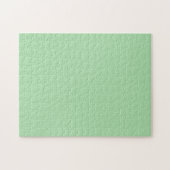 Hellgrüne Moosfarbe Puzzle (Horizontal)