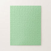 Hellgrüne Moosfarbe Puzzle (Vertikal)