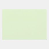 Hellgrüne Textur. Packpapierblätter Geschenkpapier Set (Vorderseite 3)