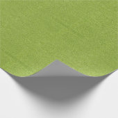 Hellgrüner falscher Glitter Geschenkpapier (Ecke)