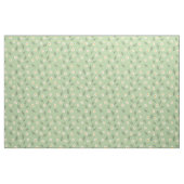 Hellgrüner Gänseblümchen-Batist aus gekämmter Baum Stoff (Fat Quarter (45,7 x 55,9 cm))