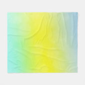 Hellgrüner, gelber, abstrakt verschwommener Hinter Fleecedecke (Vorderseite (Horizontal))