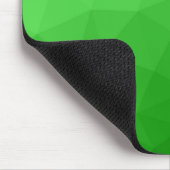 Hellgrüner geometrischer Maschenverlauf mit hellem Mousepad (Ecke)