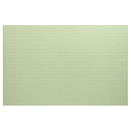 Hellgrüner Gingham kariert Stoff (Yard (91,4 cm))