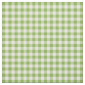 Hellgrüner Gingham kariert Stoff (Muster)