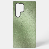 Hellgrüner irisierender Hintergrund Samsung Galaxy Hülle (Rückseite)