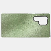 Hellgrüner irisierender Hintergrund Samsung Galaxy Hülle (Rückseite (Horizontal))