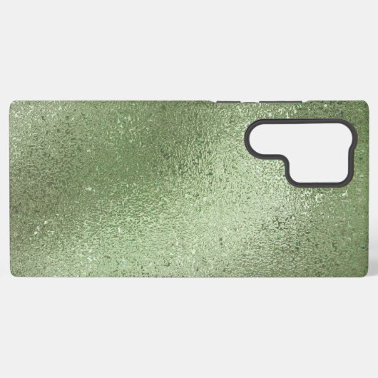 Hellgrüner irisierender Hintergrund Samsung Galaxy Hülle (Rückseite (Horizontal))