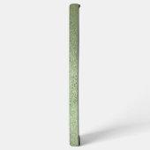 Hellgrüner irisierender Hintergrund Samsung Galaxy Hülle (Linke Seite)