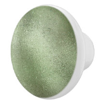 Hellgrüner, irisierender Texturknopf Keramik
