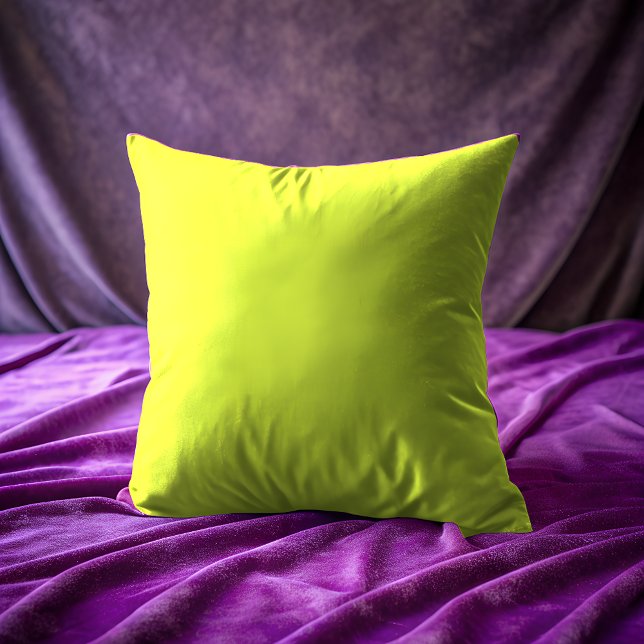 Hellgrüner Kissen (Light Green Throw Pillow)
