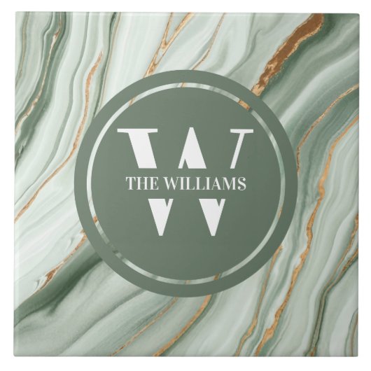 Hellgrüner Marmorteppich Grüner Aquamariner Stein Fliese (Vorderseite)