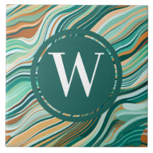 Hellgrüner Marmorteppich Grüner Aquamariner Stein