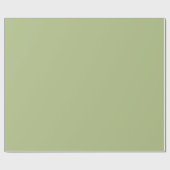 Hellgrüner Matcha Geschenkpapier (Flach)