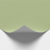 Hellgrüner Matcha Geschenkpapier (Ecke)