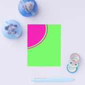 Hellgrüner Rosa Mod-Kreis Flyer (Einzeln)